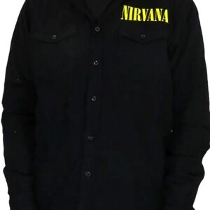 New & never worn long sleeve button up size small Nir ana hoodie.